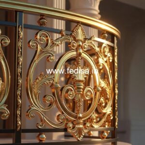 Modern Steel Balcony Railing Design India No-26823