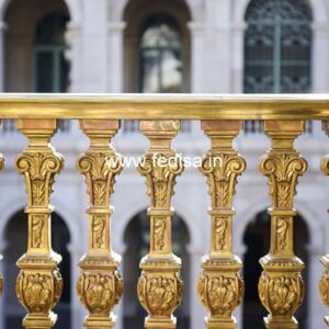 Modern Exterior Railing India Homes No-26863