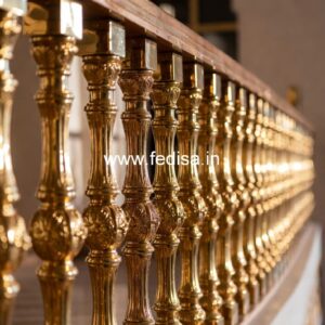 Balcony Design India With Modern Steel Railings No-26866
