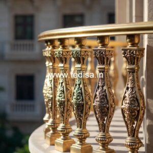Latest Steel & Glass Railing Designs No-26924