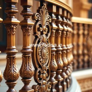 Modern Ghar Exterior Railings No-27027