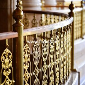 Stylish Staircase Railing Design For Indian Homes No-27103