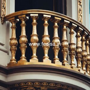 Modern Balcony Design Ideas With Railings No-27174