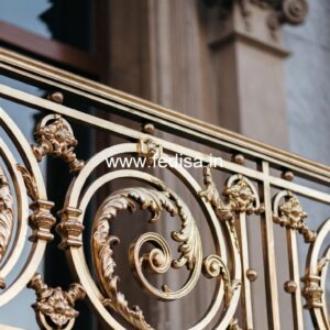 Modern Steel Balcony Designs No-27308