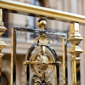 Modern Stair Railing Design With Steel No-27463