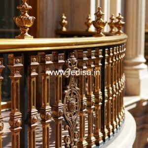 Latest Balcony Design With Steel Railing No-27473