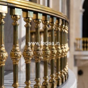 Modern Balcony Railing Ideas With Glass Panels No-27478
