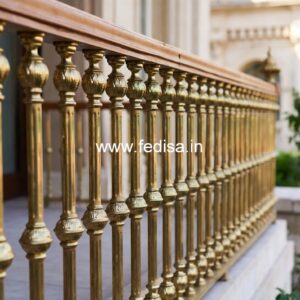 Stylish Railing Design For Duplex House No-27497