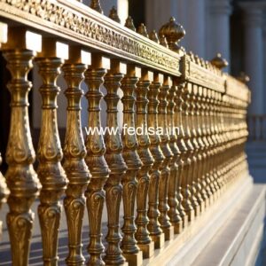 Modern Exterior Balcony Designs With Railings No-27508
