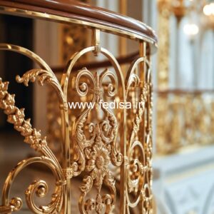 Modern Balcony Design With Stylish Railings No-27527