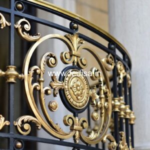 Modern Ghar Exterior Railing Ideas No-27550