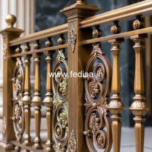 Stylish Ghar Balcony Design With Railings No-27558