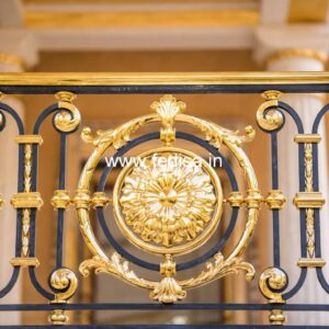Stylish Exterior Railing Design India No-27586