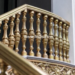 Modern Exterior Railing India Homes No-27595