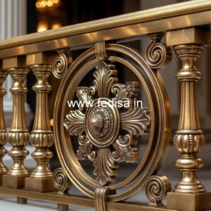 Latest Steel & Glass Railing Designs No-27656