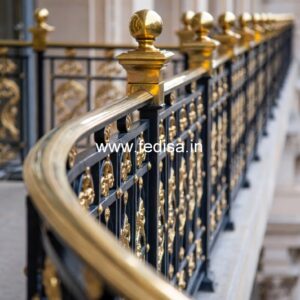 Modern House Front Railing Designs No-27659