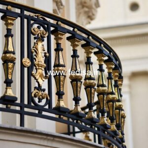 Top Balcony Railing Designs India No-27689