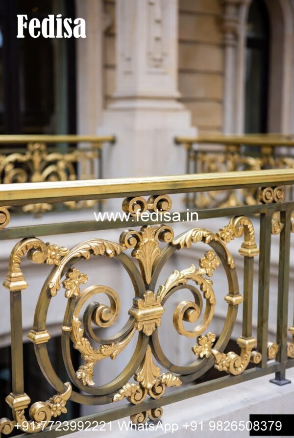 Top Trending Railing Designs For Indian Homes No-27843 - Fedisa