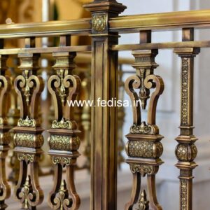Modern Balcony Railing Designs With Glass And Steel No-27844