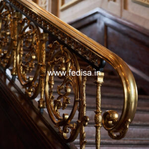 Modern Balcony Railing Design With Glass No-19890