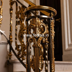 Modern Stair Railing Design With Steel No-19935