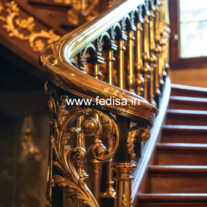 Modern Exterior Balcony Designs With Railings No-19980