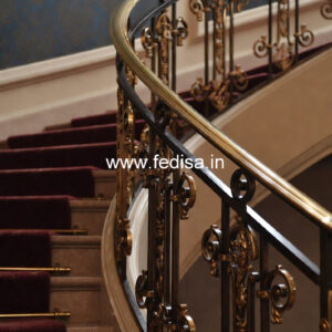 Latest Steel And Glass Railing Designs No-19996