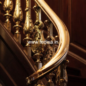Modern Steel Balcony Railing Design India No-20027
