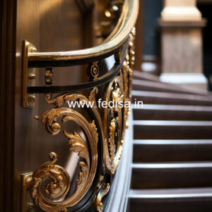 Indian Balcony Design With Modern Railings No-20041