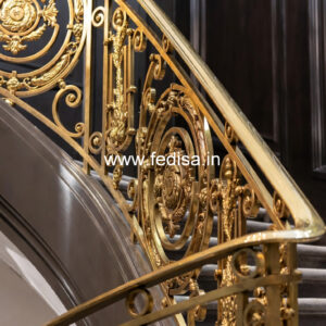 Stylish Exterior Railing Design India No-20058