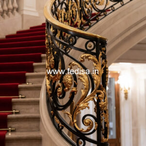 Latest Steel & Glass Railing Designs No-20128