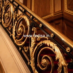 Stylish Steel Railings For Home Exterior No-20386