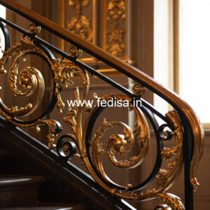 Classy Stair Railing Designs No-20432