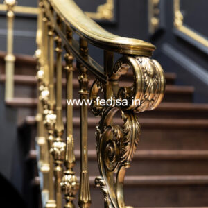 Modern Front Balcony Railing Designs No-20628
