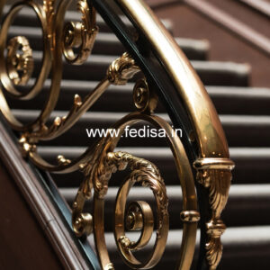 Latest Balcony Design With Steel Railing No-20677