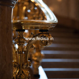 Modern Staircase Design With Stylish Railings No-20678