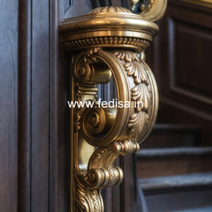 Ghar Exterior Balcony Design With Railings No-20823