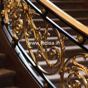 Stylish Staircase Railing Designs For Home No-21052