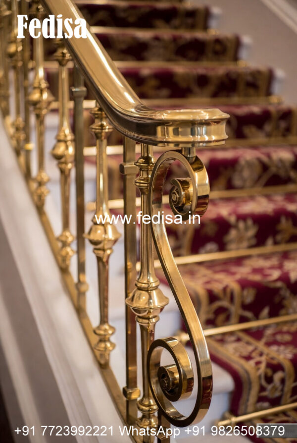 Best Staircase Railing Ideas For Small House No-21068 - Fedisa
