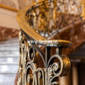 Stylish Steel And Glass Railing Design Ideas For Home No-21202