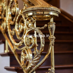 Modern Balcony Railings With Glass Panels No-21343