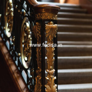 Modern Staircase Railing Designs For Small House No-21346