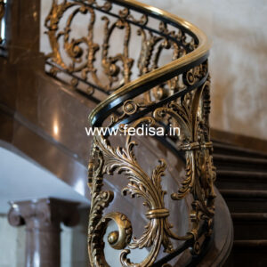 Modern Steel And Glass Railing Ideas For Balcony No-21526