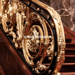Modern Balcony Design With Stylish Steel Railings No-21529