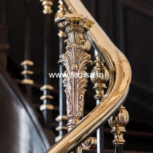 Modern Staircase Railing Designs For Small House Interior No-21654