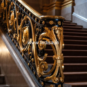 Modern Steel Balcony Railing Design India No-22092
