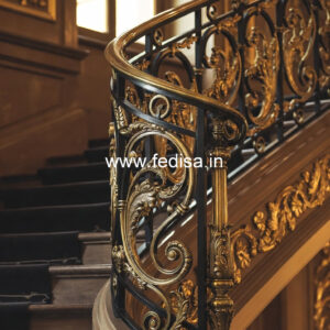 Indian Balcony Design With Modern Railings No-22106