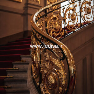 Stylish Exterior Railing Design India No-22123