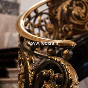 Stylish Indian Balcony Design With Railings No-22158