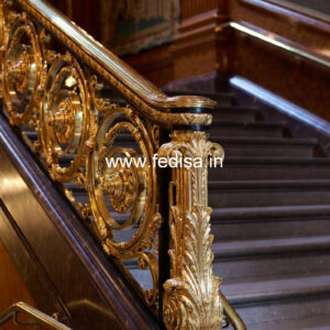 Modern Ghar Exterior Railings No-22296